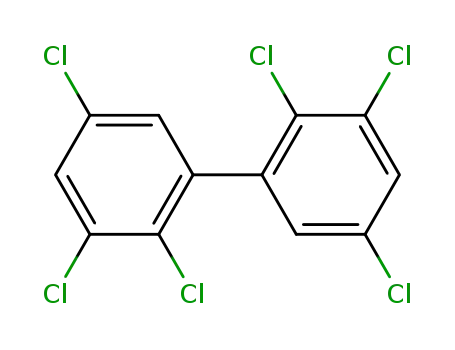 Molecular Structure of 35694-04-3 (2,2',3,3',5,5'-HEXACHLOROBIPHENYL)