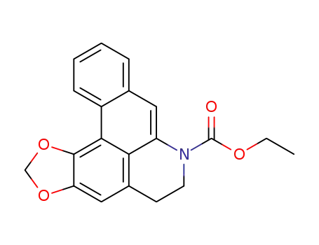 ethyl 6,7-dihydro-5H-benzo<g>-1,3-benzodioxolo<6,5,4-de>quinoline-7-carboxylate