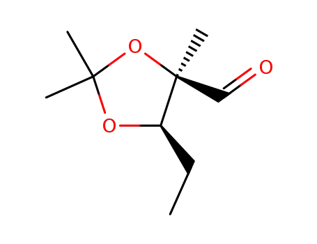 (+/-)-erythro-2,3-O-Isopropylidene-2,3-dihydroxy-2-methylpentanal