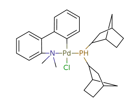 bis(2-bicyclo[2.2.1]heptanyl)phosphane;chloropalladium(1+);N,N-dimethyl-2-phenylaniline