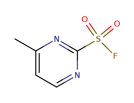 2-Pyrimidinesulfonylfluoride, 4-methyl-