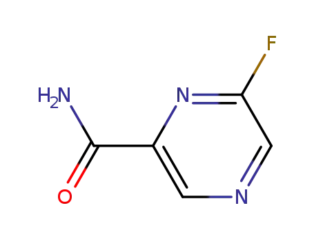 피라진카르복사미드, 6-플루오로-(9CI)