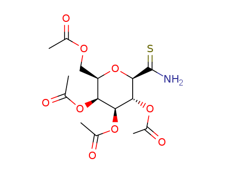 C-(2,3,4,6-TETRA-O-ACETYL-BETA-D-GALACTOPYRANOSYL) THIOFORMAMIDE