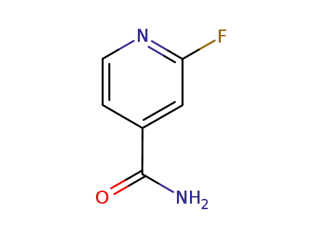 Molecular Structure of 369-01-7 (2-fluoropyridine-4-carboxamide)