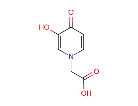 1(4H)-Pyridineacetic acid, 3-hydroxy-4-oxo-