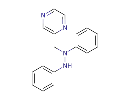 2-((1,2-Diphenylhydrazino)methyl)pyrazine
