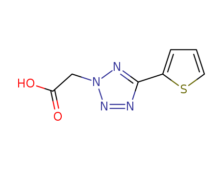 (5-THIOPHEN-2-YL-2H-TETRAZOL-2-YL)ACETIC ACIDCAS