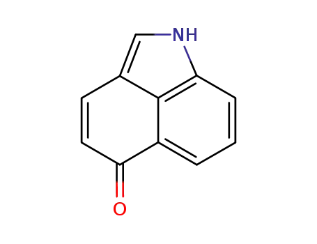 Molecular Structure of 37006-34-1 (Benz[cd]indol-5(1H)-one)