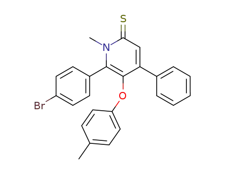 Molecular Structure of 32727-87-0 (2-(4-BROMOPHENYL)-4-PHENYL-6-(4-TOLYL)PYRIDINE)