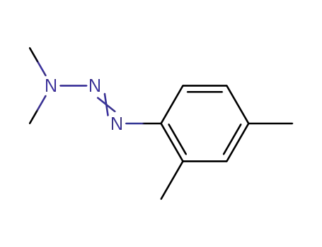 Molecular Structure of 36719-53-6 ((1E)-1-(2,4-dimethylphenyl)-3,3-dimethyltriaz-1-ene)