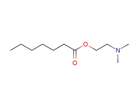 Molecular Structure of 36881-97-7 (2-dimethylaminoethyl heptanoate)