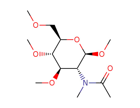 methyl 2-<acetyl(methyl)amino>-2-deoxy-3,4,6-tri-O-methyl-β-D-glucopyranoside