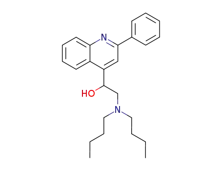 Molecular Structure of 36396-94-8 (2-(dibutylamino)-1-(2-phenylquinolin-4-yl)ethanol)