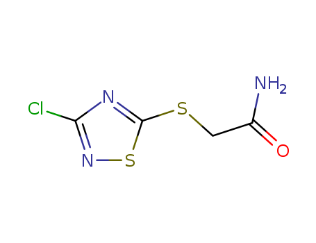 2-(3-Chloro-1,2,4-thiadiazol-5-ylthio)acetamide