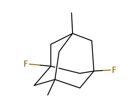Molecular Structure of 60389-56-2 (1,3-difluoro-5,7-dimethyladamantane)