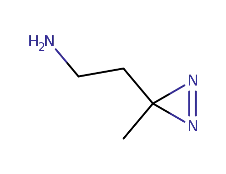 Molecular Structure of 36902-22-4 (3-Methyl-3H-diazirine-3-ethanamine)