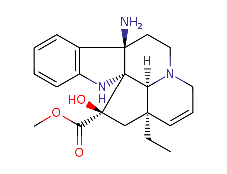 (5aR,10aS,11R,12aR,12bS)-5a-Amino-12a-ethyl-11-hydroxy-4,5,5a,10,11,12,12a,12b-octahydro-3H-3a,10-diaza-indeno[1,7-ma]fluorene-11-carboxylic acid methyl ester