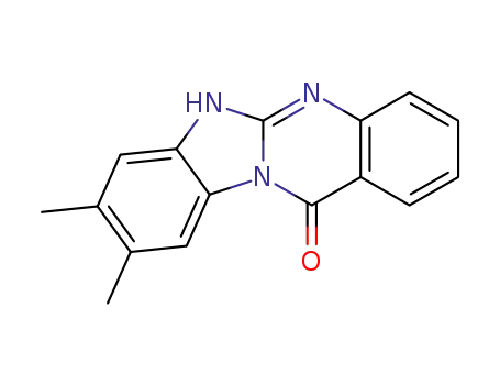 벤지미다조(2,1-b)퀴나졸린-12(6H)-온, 8,9-디메틸-