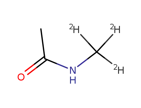 Molecular Structure of 3669-71-4 (N-METHYL-D3-ACETAMIDE)