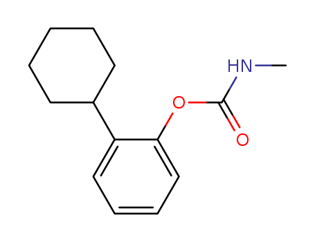 Phenol, 2-cyclohexyl-,1-(N-methylcarbamate) cas  3281-99-0