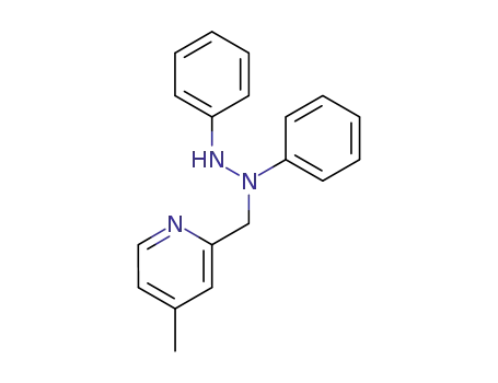 2-((1,2-디페닐히드라지닐)메틸)-4-메틸피리딘