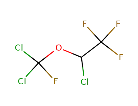 1-chloro-2,2,2-trifluoroethyl dichlorofluoromethyl ether