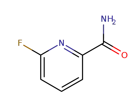 Molecular Structure of 369-03-9 (2-FLUORO-6-PYRIDINECARBOXAMIDE)