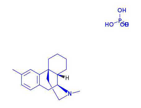 (9α,13α,14α)-3,17-dimethylmorphinandihydrogenphosphate
