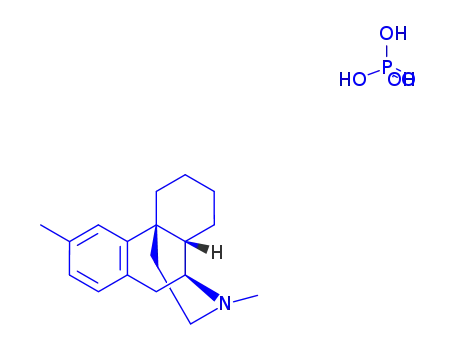 Molecular Structure of 36304-84-4 (Dimemorfan phosphate)