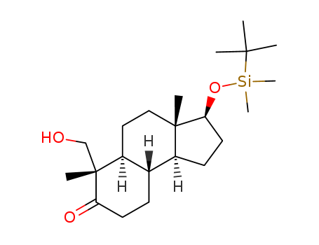 (3S,3aS,6S)-3-((tert-Butyldimethylsilyl)oxy)-6-(hydroxymethyl)-3a,6-dimethyldecahydro-1H-cyclopenta[a]naphthalen-7(2H)-one