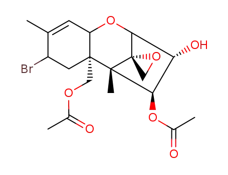 8-bromo-3-hydroxy-12,13-epoxytrichothec-9-ene-4,15-diyl diacetate