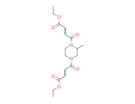 2-Butenoic acid,4,4'-(2-methyl-1,4-piperazinediyl)bis[4-oxo-, diethyl ester (9CI) cas  36680-08-7