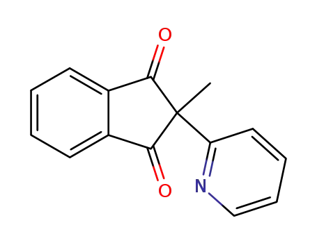2-Methyl-2-(pyridin-2-yl)-1h-indene-1,3(2h)-dione