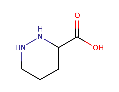 Molecular Structure of 32750-52-0 (HEXAHYDROPYRIDAZINE-3-CARBOXYLIC ACID)