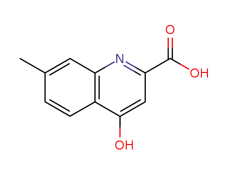 2- 퀴놀린 카르 복실 산, 4- 하이드 록시 -7- 메틸-(9CI)