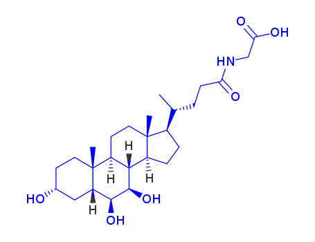 2-((4R)-4-((3R,5R,6S,7R,10R,13R)-3,6,7-Trihydroxy-10,13-Dimethylhexadecahydro-1H-Cyclopenta[A]Phenanthren-17-Yl)Pentanamido)Acetic Acid