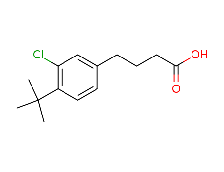 4-(3-CHLORO-4-TERT-BUTYL-PHENYL)BUTANOIC ACID