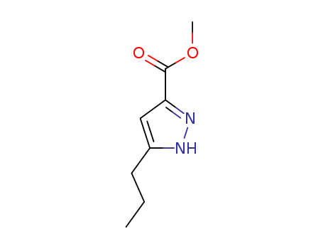 1H-Pyrazole-3-carboxylicacid,5-propyl-,methylester(9CI)