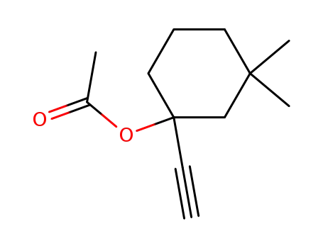 Acetic acid 1-ethynyl-3,3-dimethyl-cyclohexyl ester