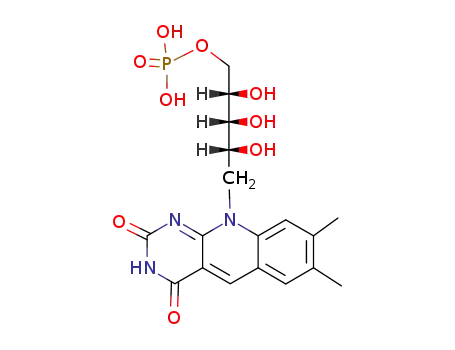 Molecular Structure of 36408-16-9 (5-deaza-FMN)