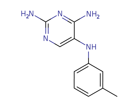2,4,5-Pyrimidinetriamine,N5-(3-methylphenyl)- cas  3666-58-8
