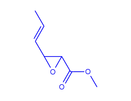 Molecular Structure of 326908-30-9 (Oxiranecarboxylic acid, 3-(1-propenyl)-, methyl ester (9CI))