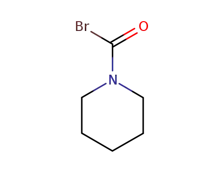 Molecular Structure of 32827-33-1 (1-Piperidinecarbonylbromide(8CI,9CI))