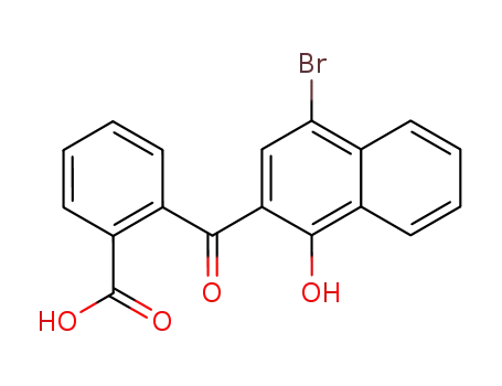2-(4-bromo-1-hydroxy-[2]naphthoyl)-benzoic acid