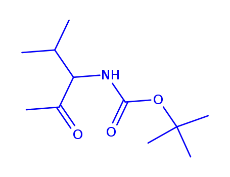 Carbamic acid, [(1R)-1-acetyl-2-methylpropyl]-, 1,1-dimethylethyl ester (9CI)