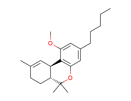Molecular Structure of 36403-68-6 (O-Methyl-delta-9 tetrahydrocannabinol)