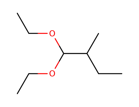 Molecular Structure of 3658-94-4 (Butane, 1,1-diethoxy-2-methyl-)