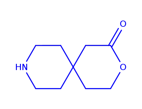 Molecular Structure of 367282-81-3 (3-Oxa-9-azaspiro[5.5]undecan-2-one)