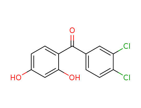 Methanone,(3,4-dichlorophenyl)(2,4-dihydroxyphenyl)- cas  36419-34-8