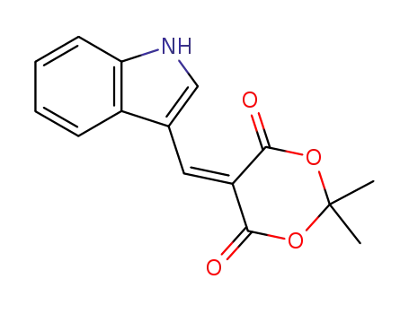 5-(indol-3-ylmethylene)-2,2-dimethyl-1,3-dioxane-4,6-dione